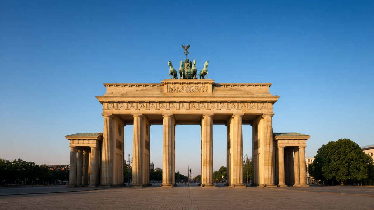 Brandenburg Gate in Berlin, Germany